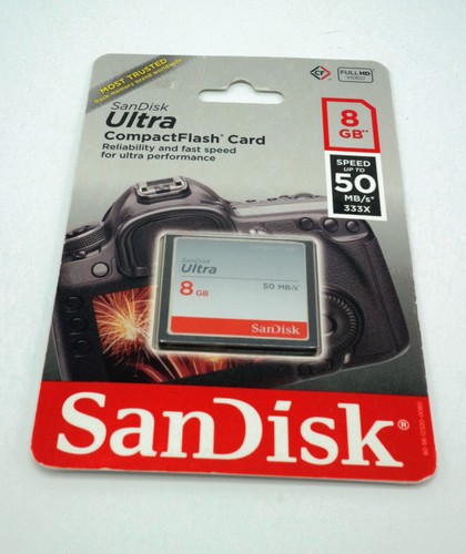 Sandisk ultra 8gb - ultra, cf