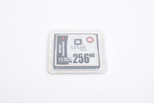 Lexar 256mb 40x speed - speed, card
