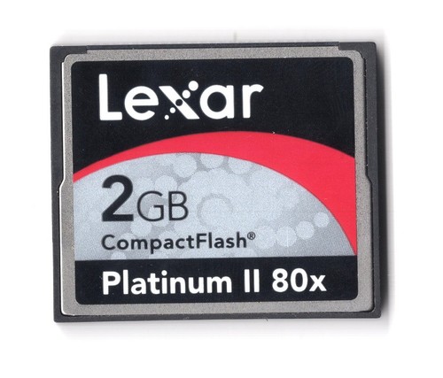 Lexar platinum 2gb 80x - platinum,