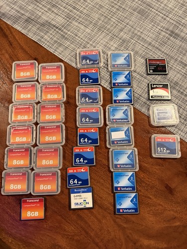 Vintage compactflash memory - cf,