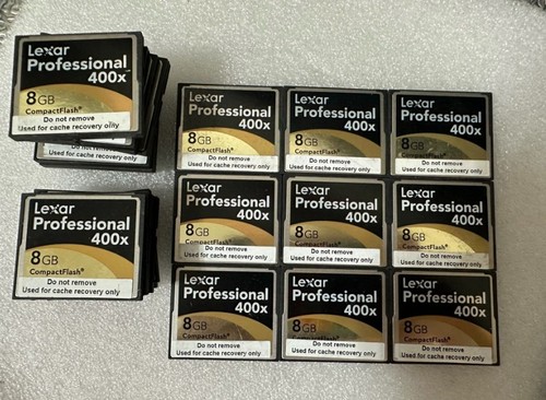 2pcs lexar 8gb - cf, memory