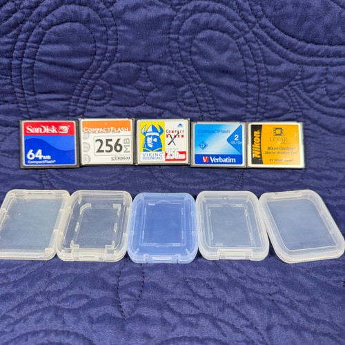 Vintage compactflash card - vintage, lot