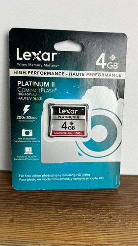 Lexar platinum 4gb - lexar, ii